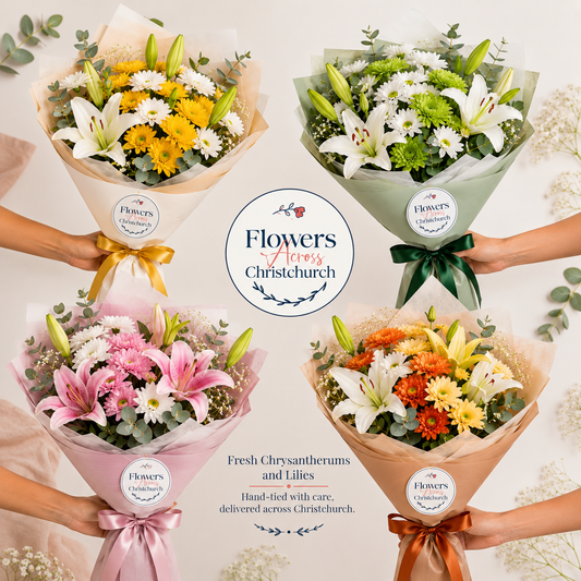flower bouquets Christchurch