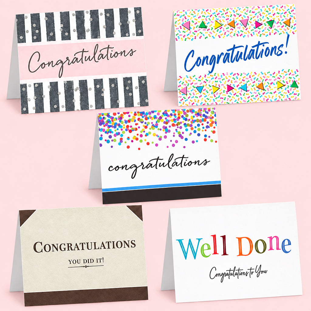 Congratulations cards