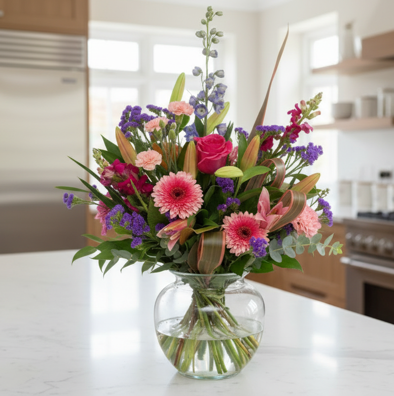colorful flowers