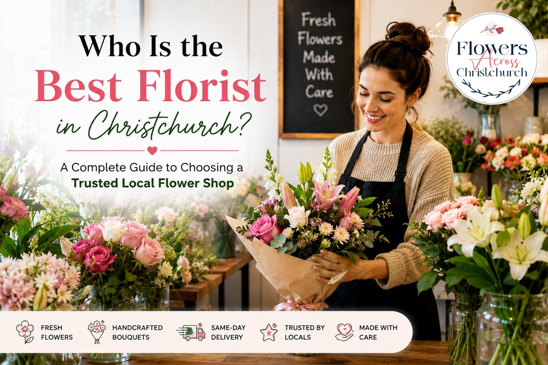 Who Is the Best Florist in Christchurch? A Complete Guide to Choosing a Trusted Local Flower Shop
