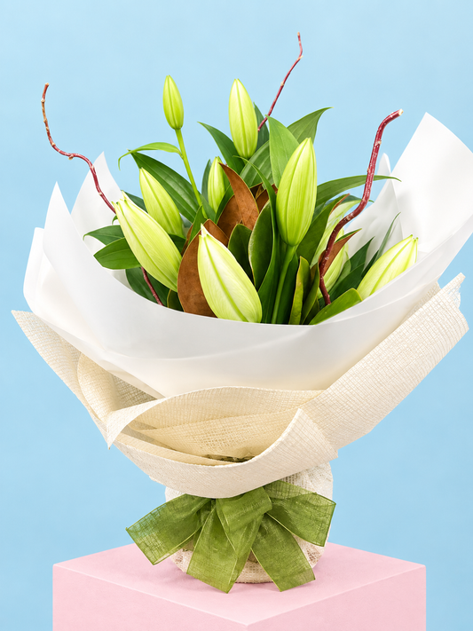 Lilies in the box