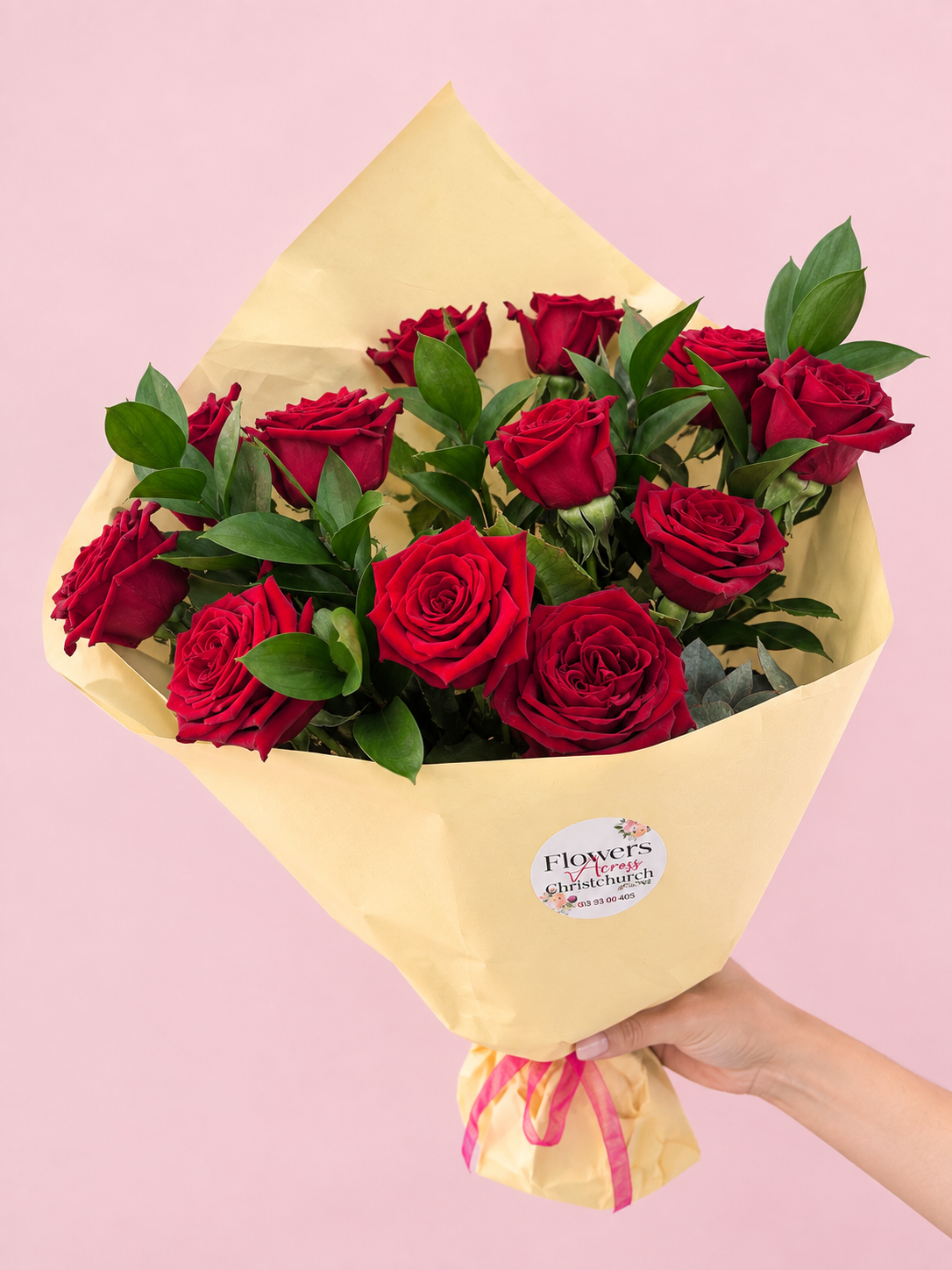 12 Red Roses Bouquet, The Valentine gift…