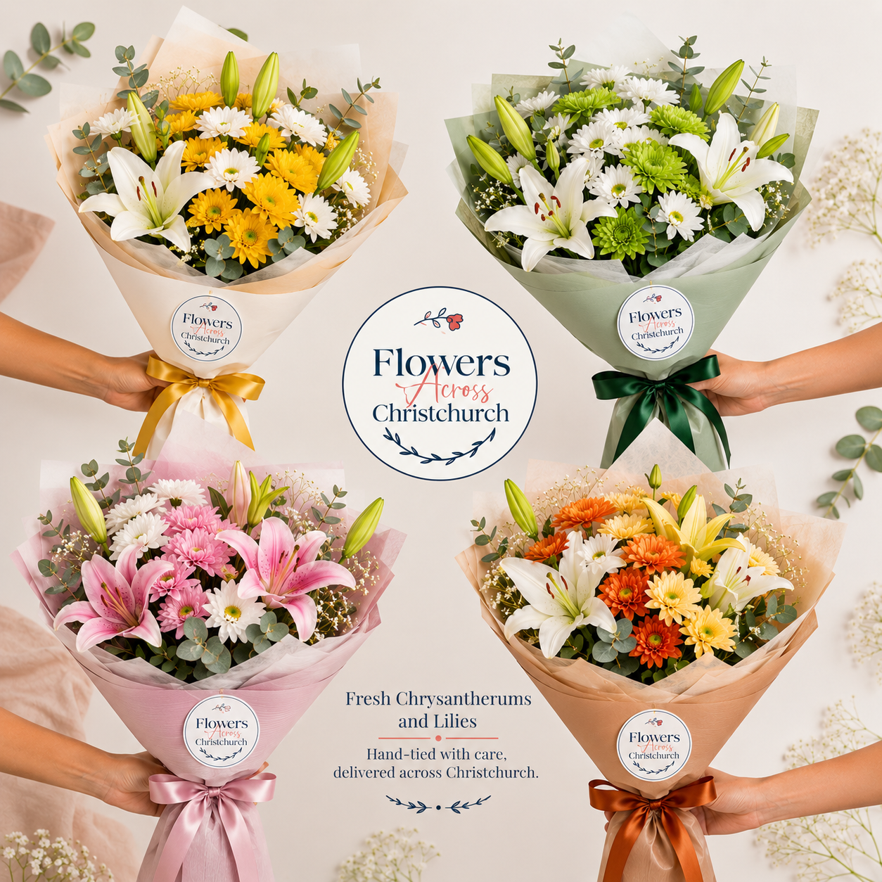 flower bouquets Christchurch
