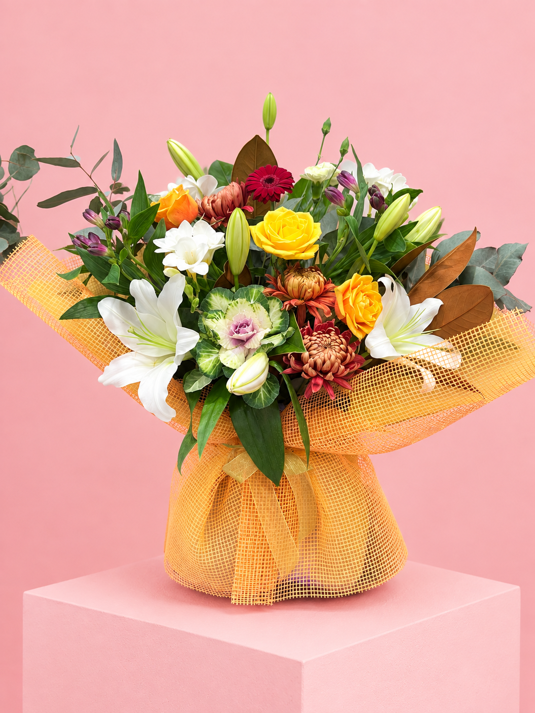 Flower Arrangement in a Vox Box
