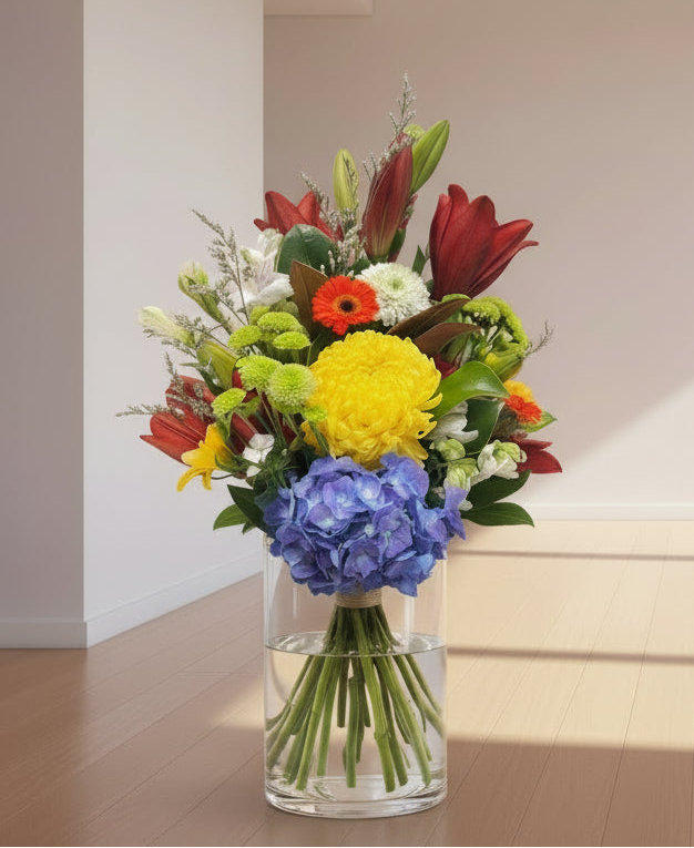 Colorful flower bouquet