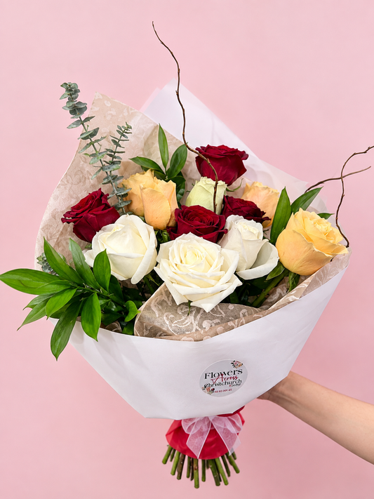 Mix Rose & bouquet (Prefect for a just because gift )