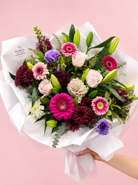 Pastel Mix of Seasonal Flowers